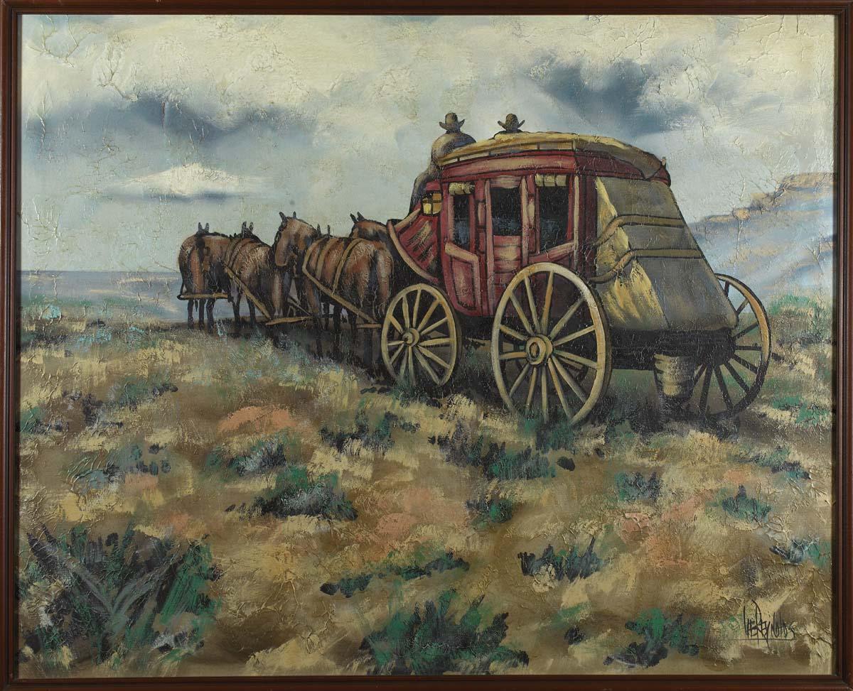 Pair of Paintings, signed Reynolds