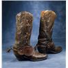 Image 1 : 1920s Cowboy boots with Buermann Spurs