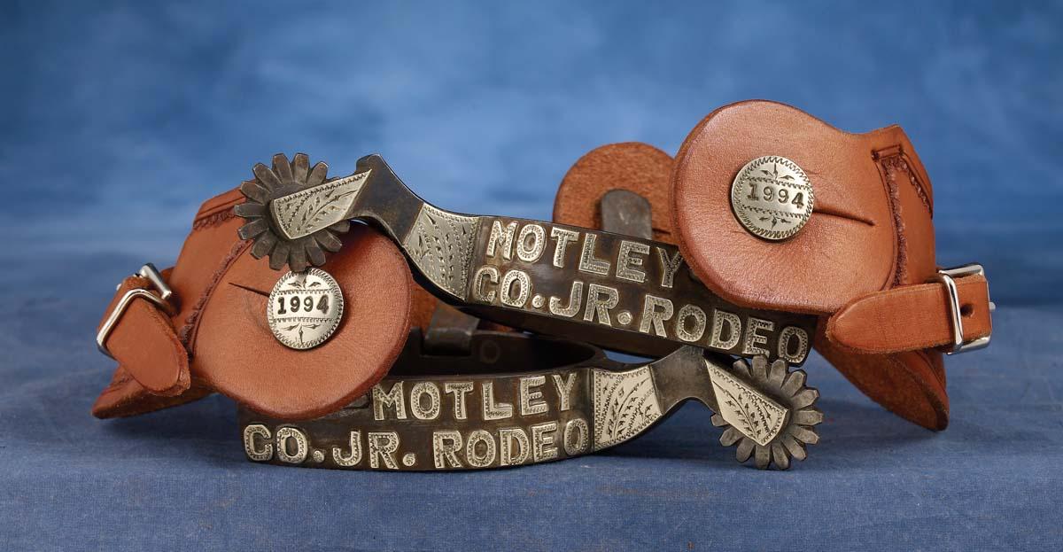 Jerry Cates (b. 1938), Amarillo Texas Rodeo Spurs