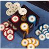 Image 2 : Late 1800s Ivory Poker Chips