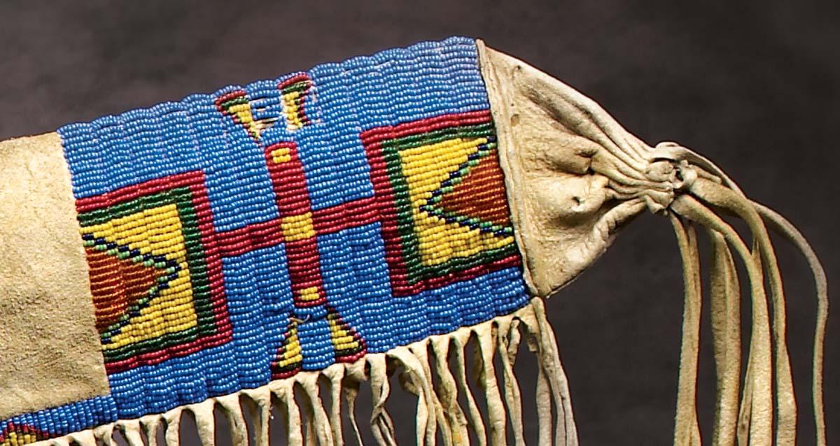 Sioux Beaded & Fringed Rifle Scabbard