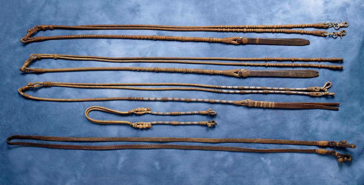 Luis B. Ortega Rawhide Reins