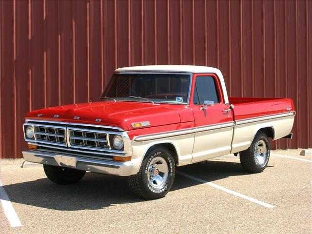 1971 Ford F 100 With Ostrich Interior