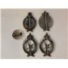Image 4 : Metal Pins Badges LOT x5 WWI Reproduction Germany