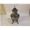 Image 2 : 12" tall teapot silverplated Footed