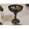 Image 4 : Metalware Misc Statues Golden Boy Horse Chalice