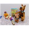 Image 1 : Lot 5 Assorted Scooby Doo Toys, Figures, Plush
