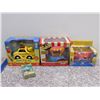 Image 1 : Curious George Misc Collectiblw Car Toy Set Lot 4 Items