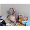 Image 2 : Lot of 7 Beanie Baby TY Animals, Dogs, Elephant, Etc Plush