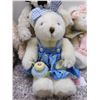 Image 3 : Lot of 4 Collector Bears Plush Collectible Boyds Merrythought