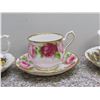 Image 3 : Royal Albert Bone China Tea Cup & Saucer Lot of 4 Sets