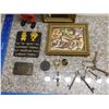 Image 2 : Assortment of Vintage Objects Art Keys Steampunk Doll Etc