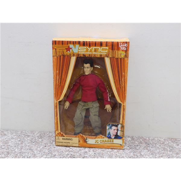 Living Toys N Synch JC Chasez Doll Toy In Package 2000 Y2K Marionette