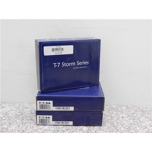 T-7 Storm Series HDD Mobile Rack Aluminum Frame Fan Sensor LED SET OF 3 New Boxed