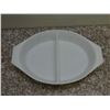 Image 3 : Vintage Pyrex Oval Divided Casserole Dish Starburst Compass