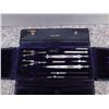 Image 2 : Vintage Hughes Owens Drafting Compass Set