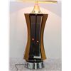 Image 2 : Mid Century Teak Lucite Bentwood Table Lamp Made by Lawrin Designer LARGE