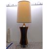 Image 5 : Mid Century Teak Lucite Bentwood Table Lamp Made by Lawrin Designer LARGE