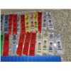 Image 4 : Lot of 25 Ribbons Awards Boy Scouts 1940s Camporee Jamboree Field Day