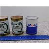 Image 3 : Lot of 4 1 Quart Motor Oil Tins Sealed Mobil Oil