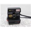 Image 1 : Polaroid 600 Land Camera Autofocus 660 Black Vintage Film Camera