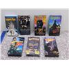 Image 1 : Lot of 7 Vintage VHS Tapes 80s Godzilla King Kong Stallone Batman Sci Fi