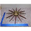 Image 1 : Starburst Clock Mid Century Teak Westclox Jasper