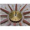 Image 2 : Starburst Clock Mid Century Teak Westclox Jasper