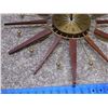 Image 4 : Starburst Clock Mid Century Teak Westclox Jasper