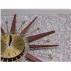 Image 6 : Starburst Clock Mid Century Teak Westclox Jasper