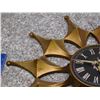 Image 3 : Burwood Germany USA Sunburst Starburst Plastic Mid Century Clock