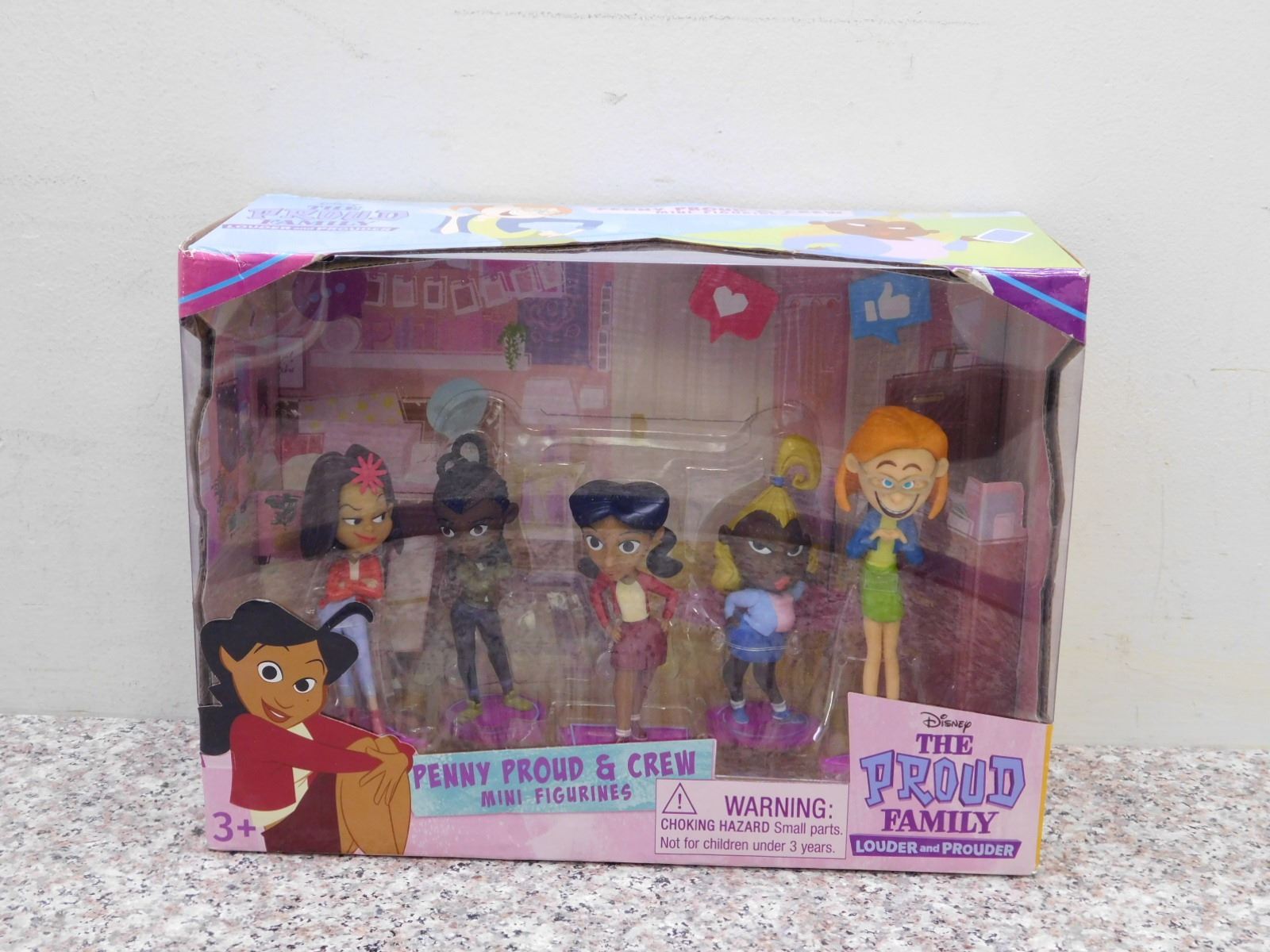 The Proud Family Louder & Prouder Figure Set Penny Proud & Crew NEW