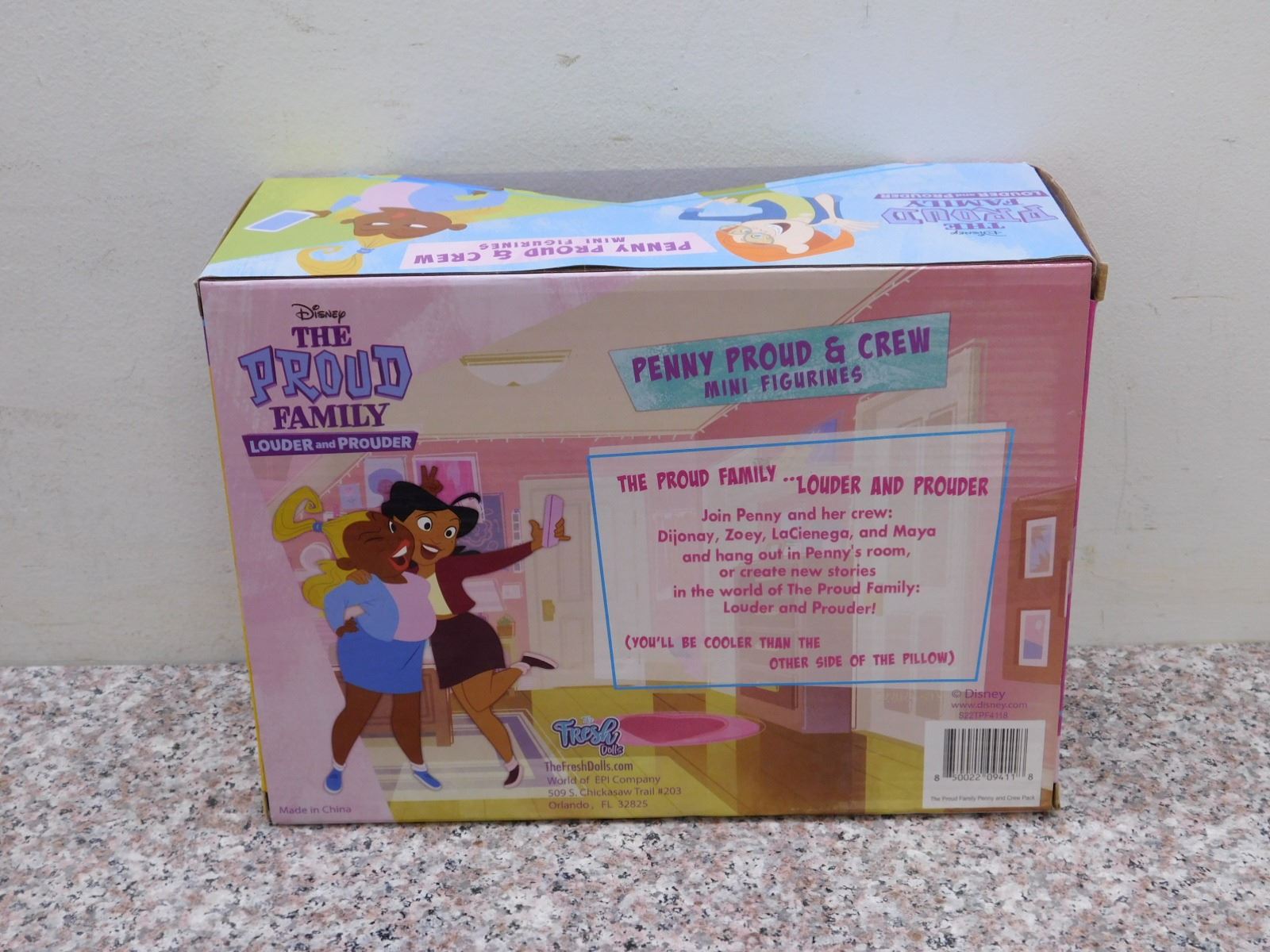 The Proud Family Louder & Prouder Figure Set Penny Proud & Crew NEW
