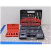 Image 1 : Craftsman Large Bit Set Mostly Complete Screwdriver Drill Spade and Incomplete Nut Remover Set