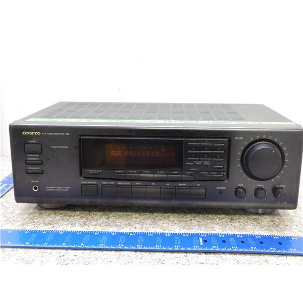 Onkyo AV Tuner Amplifier R1 Stuck In Protect Mode FOR PARTS