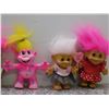 Image 3 : Ace Novelty Russ Assorted Brands Trolls Dolls Toys Figures Lot of 5