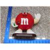 Image 1 : 1991 Mars Incorporated M& Ms Dispenser Red Plastic Vintage