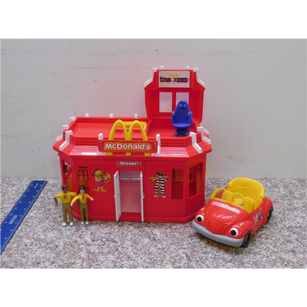 2003 McDonalds Play Place McDonalds Corp Playset Kids Toy Set