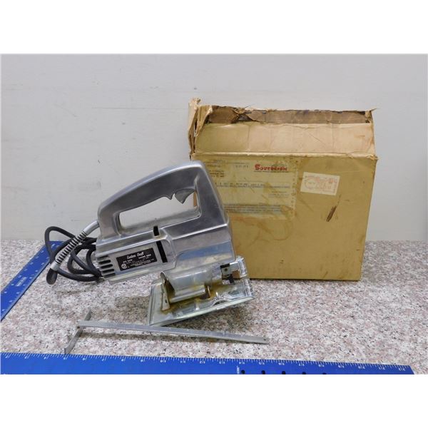 Vintage 1970s Custom Craft Jigsaw Sabre Saw With Box