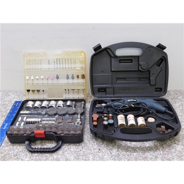 Black & Decker Wizard Rotary Tool Set Kit Dremel With Case and