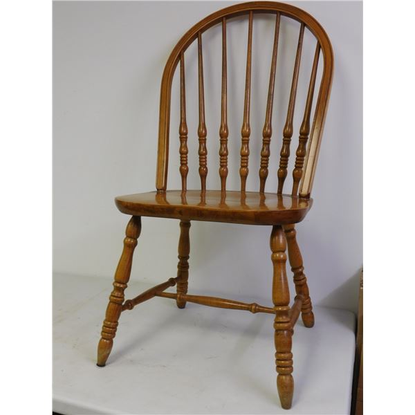 Wooden Dining Room Chair Oak 40" Tall