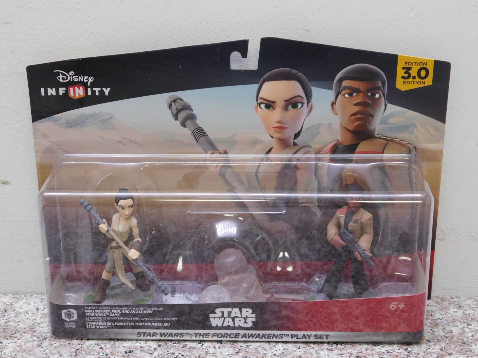 Star Wars Disney Infinity Figure Pack The Force Awakens Play Set Rey ...