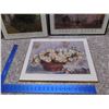 Image 2 : Lot of 3 Claude Monet Framed Print and Print on Wood Floral The Gare Au Jardin Etc 16" x 20" ea