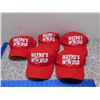Image 1 : Lot of 5 Wayne's World Red Baseball Caps