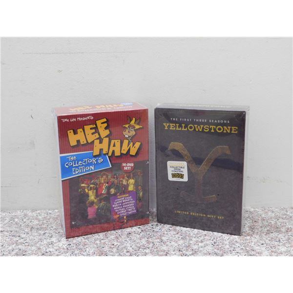 Hee Haw and Yellowstone DVD Box Sets Sealed