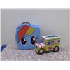 Image 1 : My Little Pony Lunch Tin Rainbow Dash and M