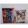 Image 3 : Lot of 2 LOL Surprise Tweens Golden Twist and Rainbow Junior High Jade Hunter Dolls