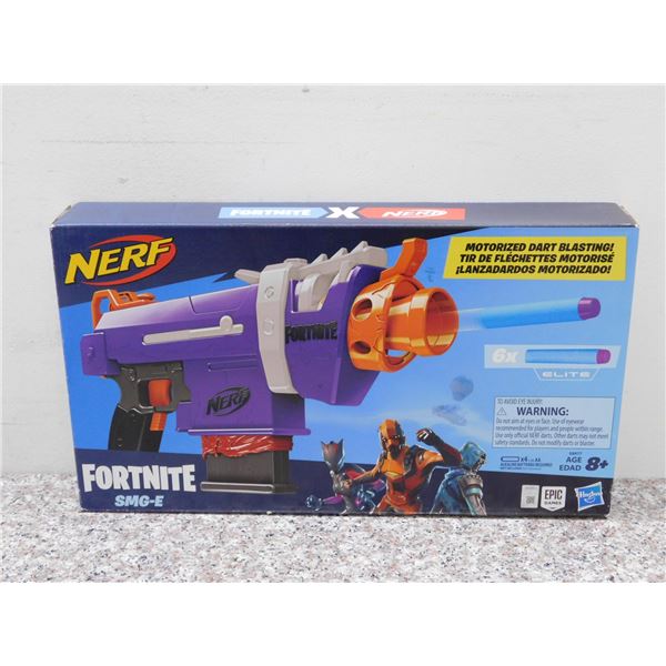 Fortnite SMG-E Nerf Motorized Dart Blasting Hasbro Toy