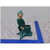 Image 1 : Vintage Elf on a Log Pixie 1951 Gilner California Pottery Planter