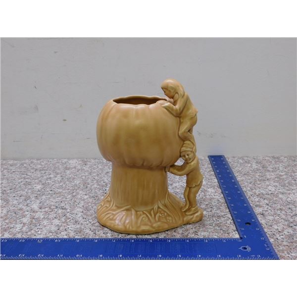 Vintage Elf Pixie Pottery Vase / Pitcher / Planter Sylvac 1196 England